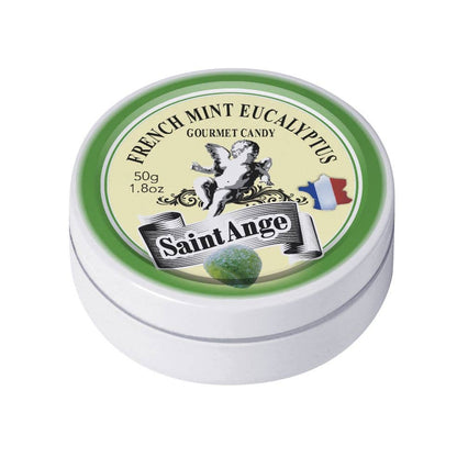 Pastilles Saint-Ange — Traditional Candies 100% French (Gum Arabic • Mint • Eucalyptus)