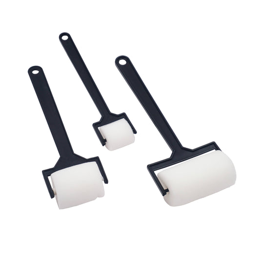 Sponge Brush, Roller, 3-ct
