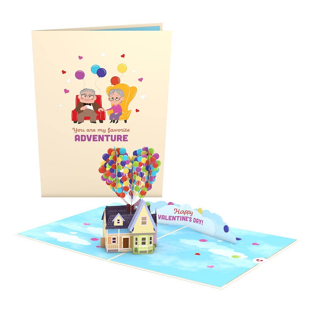 Lovepop Cards - Disney and Pixar Up My Greatest Adventure Valentine 5x7"