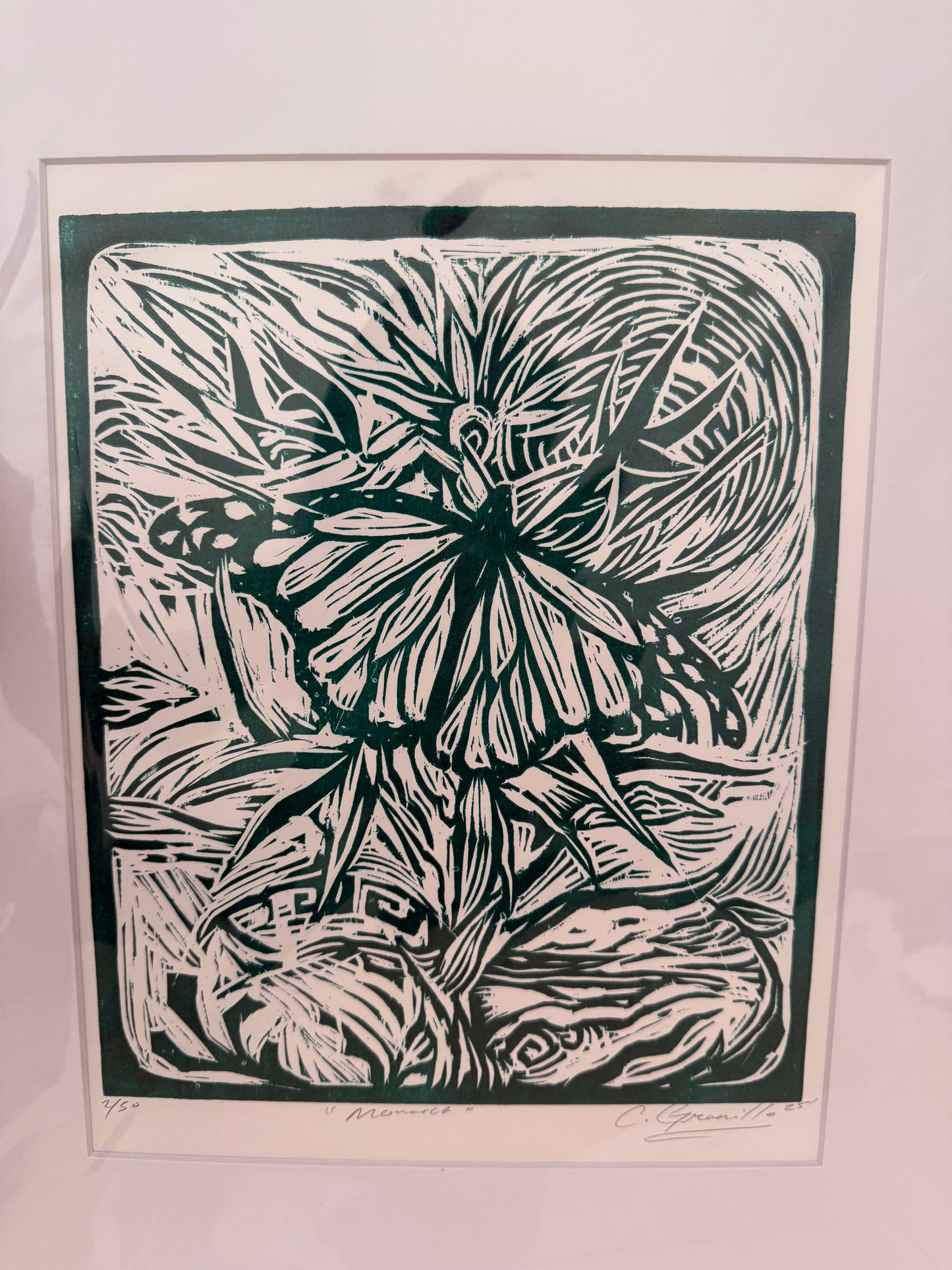 "The Monarch" Print by Chris Granillo
