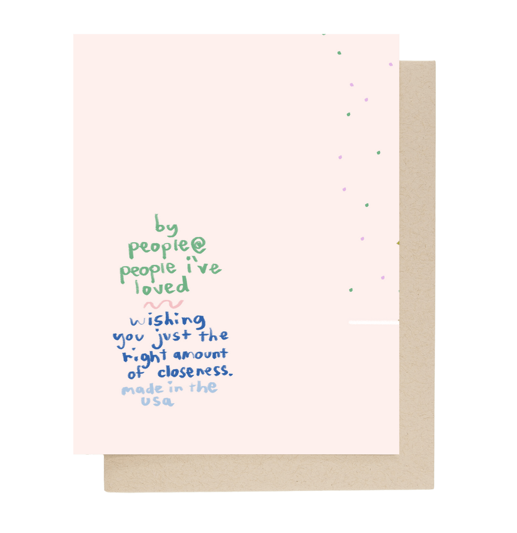 A Couple of Trees Card - Dear John