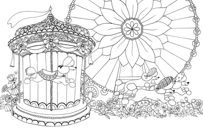 A Million Dogs Coloring Book - Dear John
