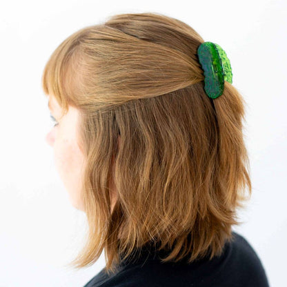 Mini Pickle Hair Claw Clip — Jenny Lemons