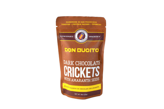 Chocolate-Covered Crickets with Puffed Amaranth — Sustainable Protein Treat