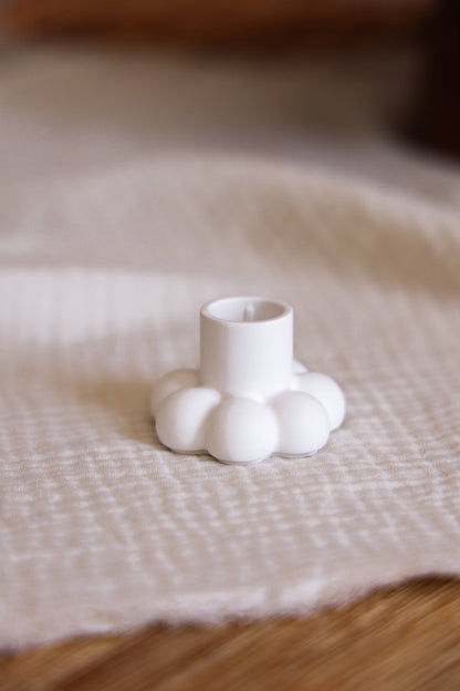 Bubble candle holder - handmade