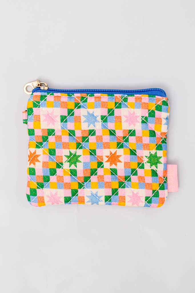 Coin Purse, Checker Stars