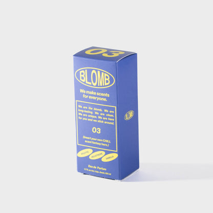 Blomb 03 — CHILL (Eau de Parfum / Perfume Oil)