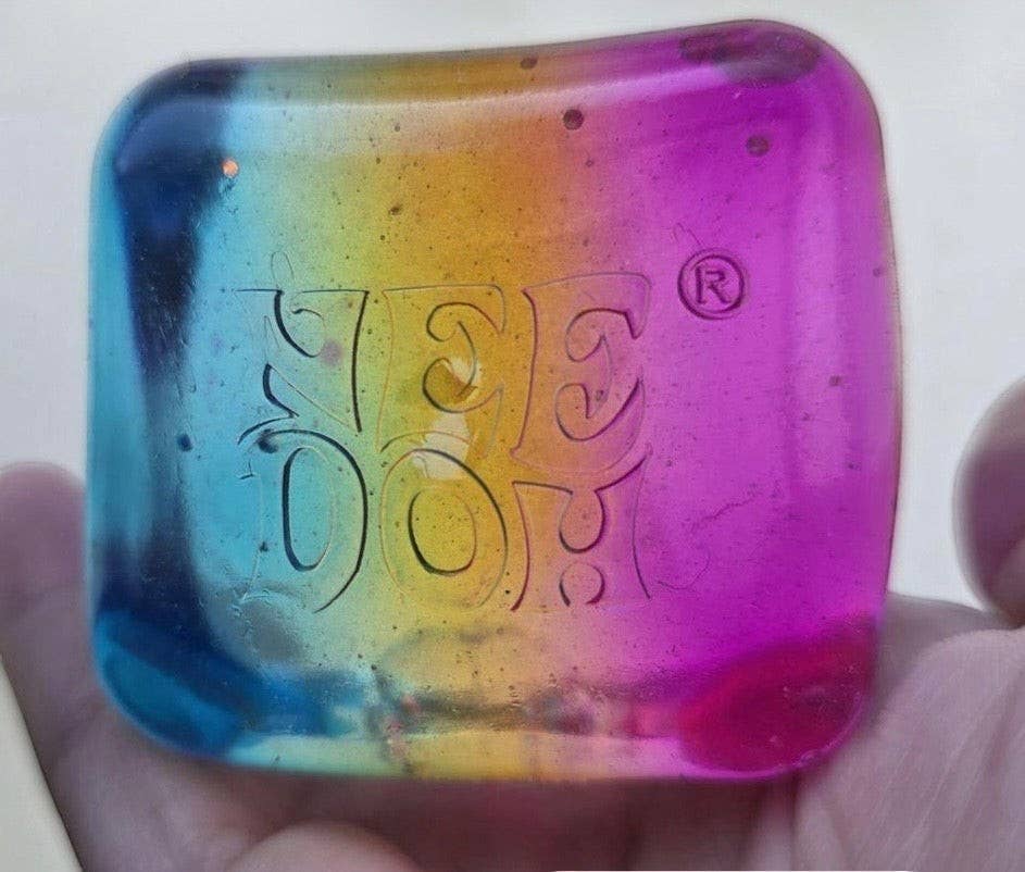 Nee Doh Nice Cube Sensory Stress Relief Toy RAINBOW