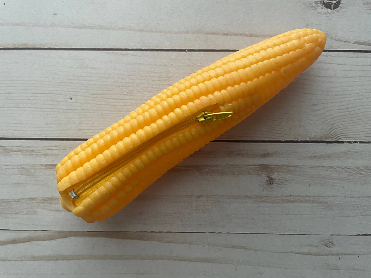 Plastic Coin Purse — Yellow Corn