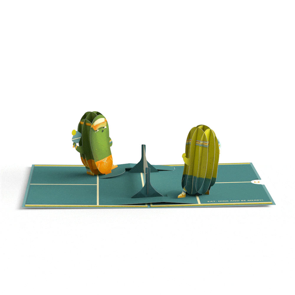 Lovepop Cards - Pickleball Birthday Baller Pop-up Card 5x7", Game Day