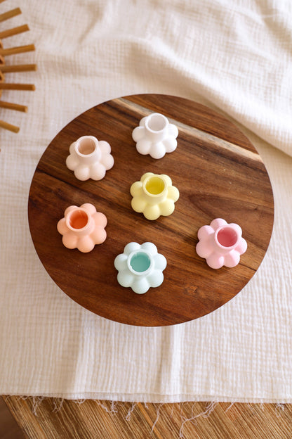 Bubble candle holder - handmade