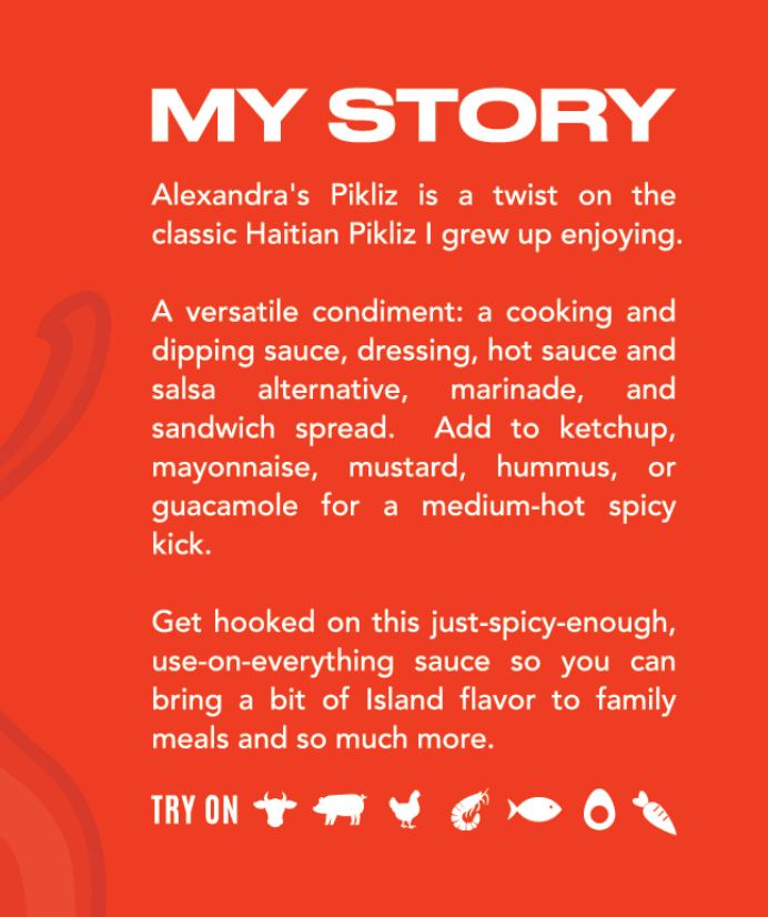 Alexandra’s Pikliz Spicy Pepper Relish | Bold & Savory| Caribbean Flavor | Versatile Superfood Condiment, 8oz - Dear John