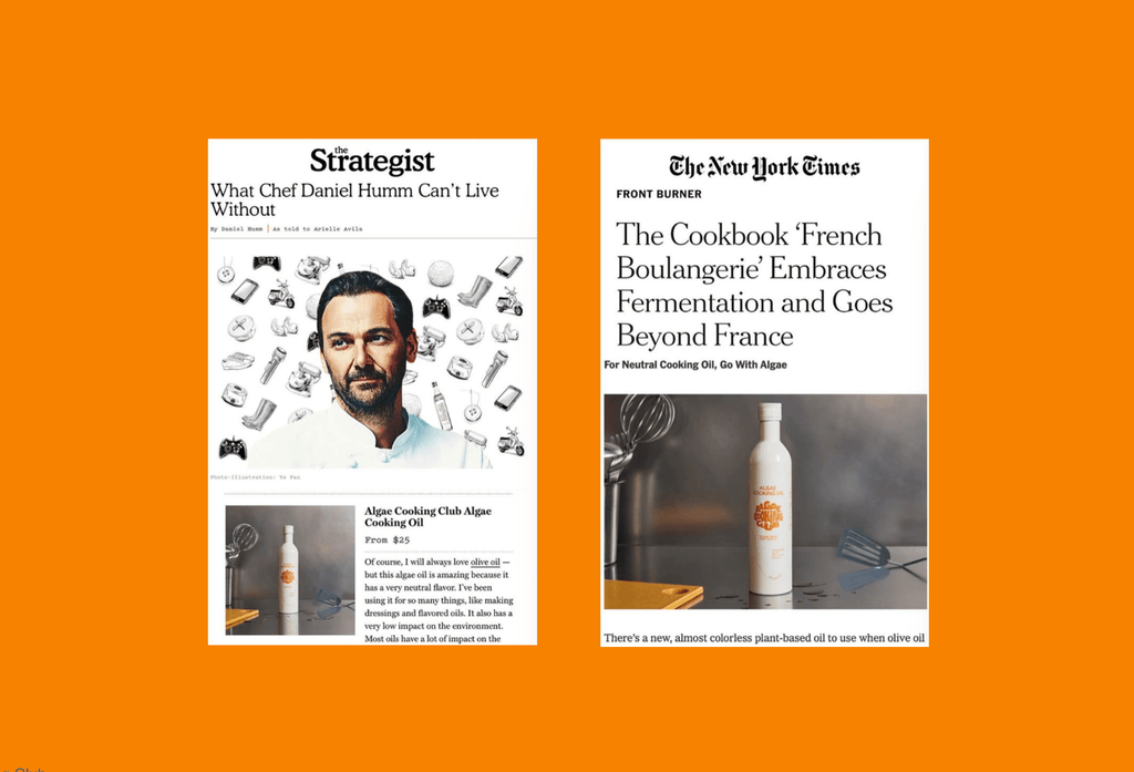 Algae Cooking Oil – The Future of Healthy, Chef - Driven Oils - Dear John