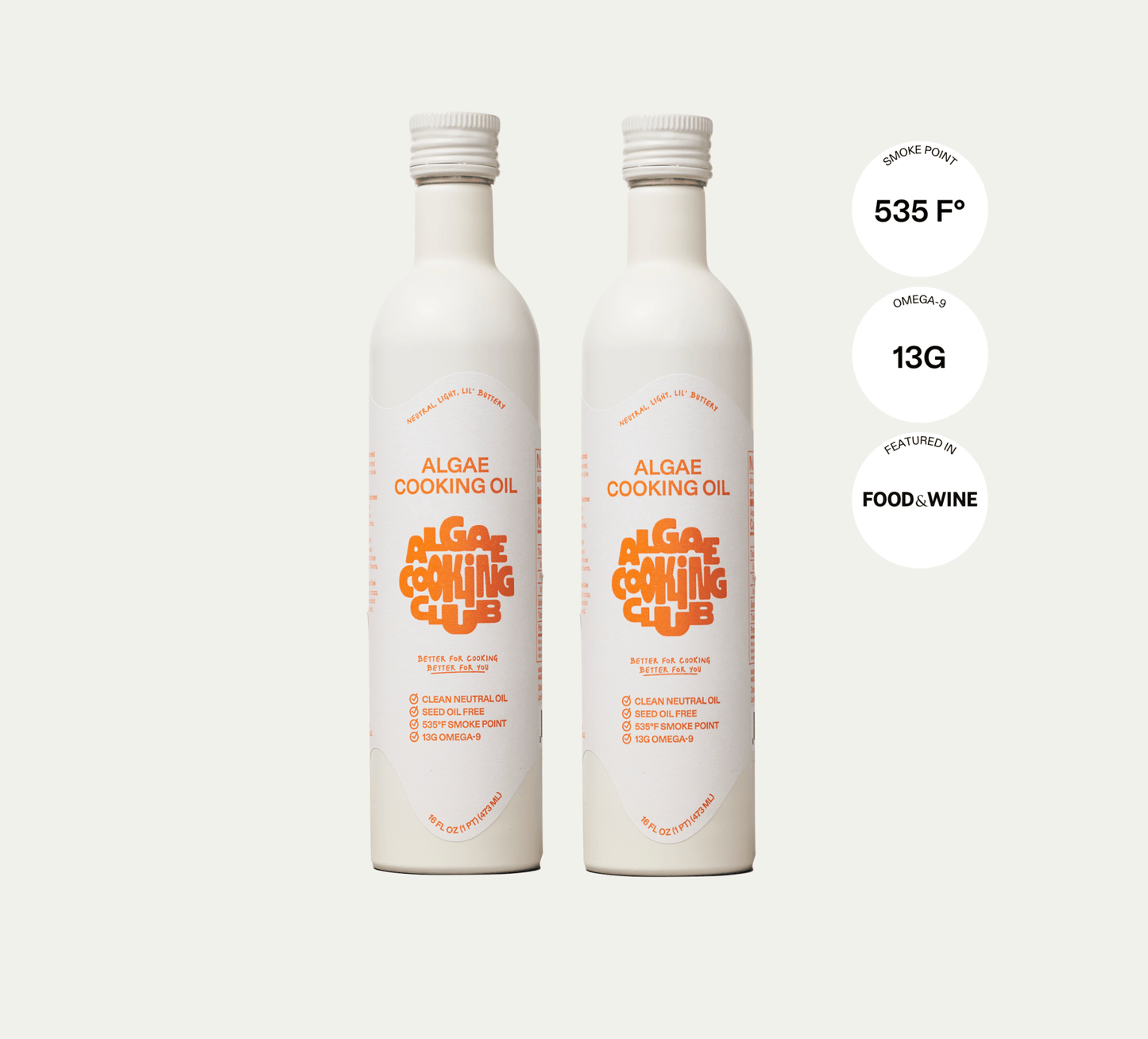 Algae Cooking Oil – The Future of Healthy, Chef - Driven Oils - Dear John