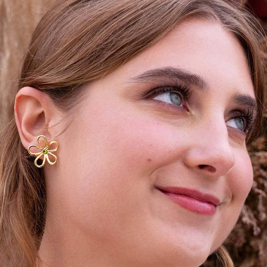 Amano Studio - Daisy Flower Stud Earrings - Dear John