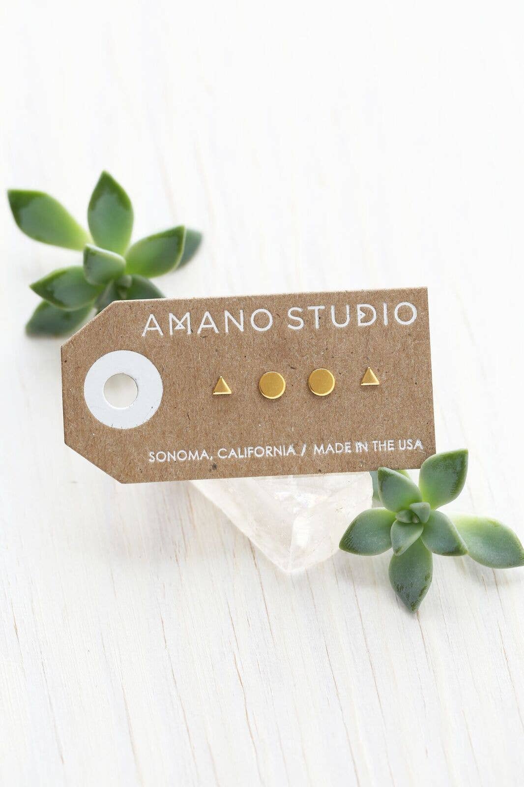 Amano Studio - Geometric Combo Studs - Dear John