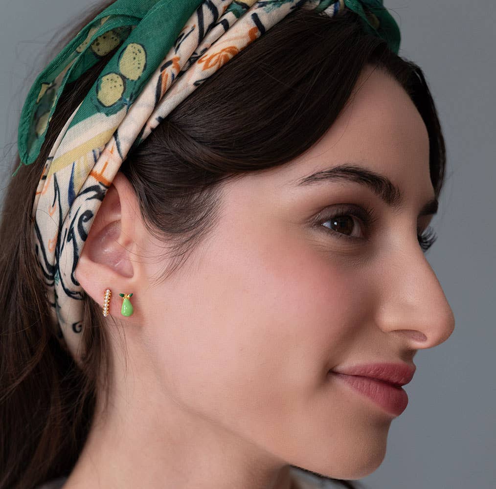 Amano Studio - Pear Stud Earrings - Dear John