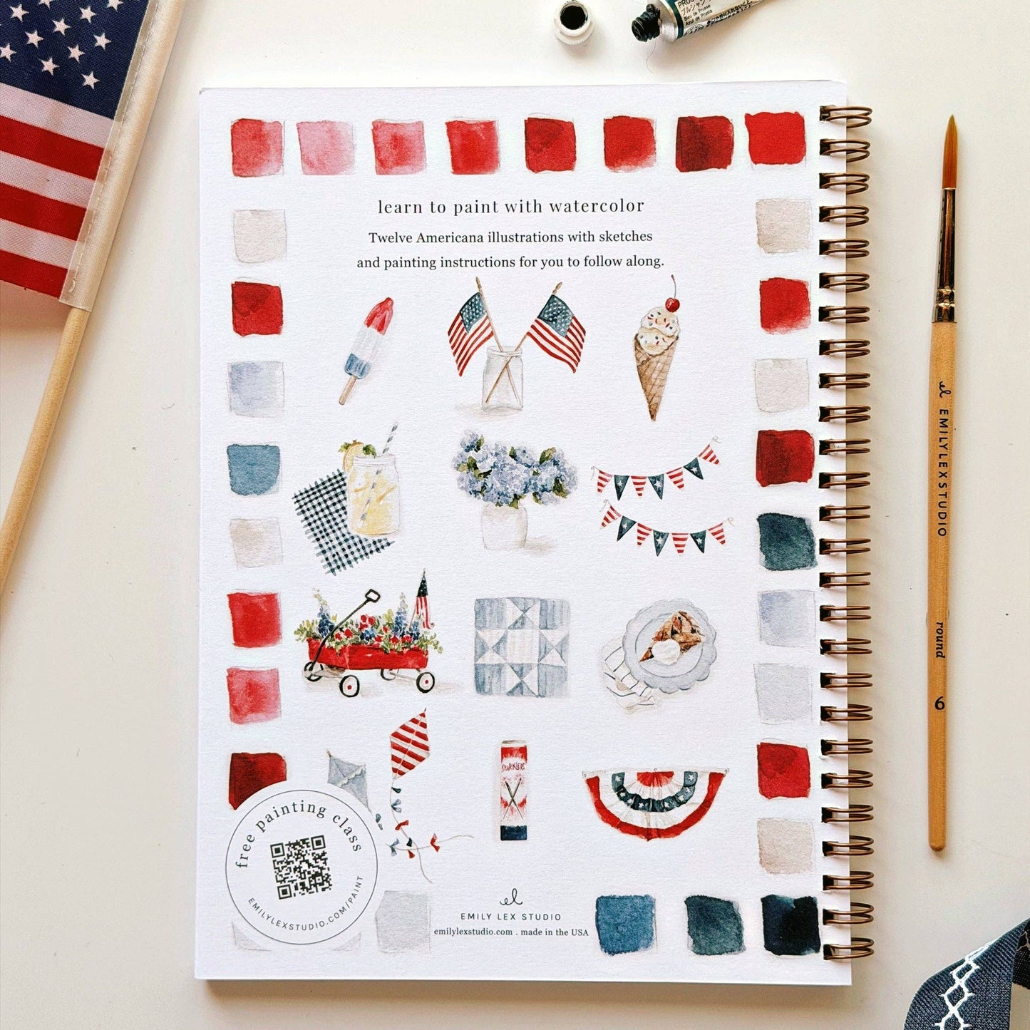 Americana watercolor workbook - Dear John