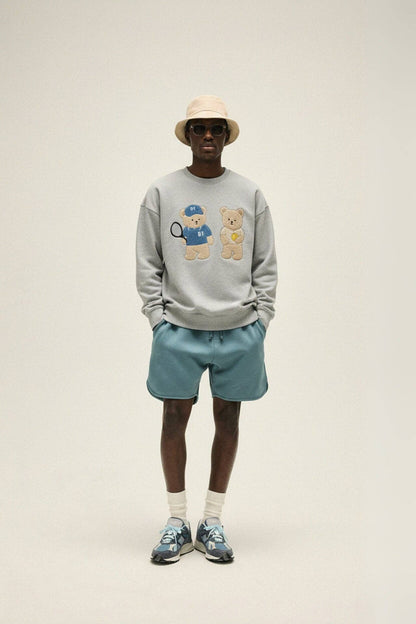 Amoo - Amoo Tennis Bear Sweatshirt - Dear John