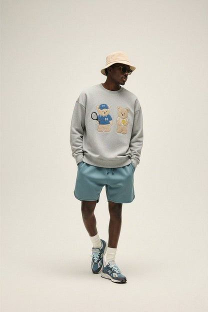 Amoo - Amoo Tennis Bear Sweatshirt - Dear John