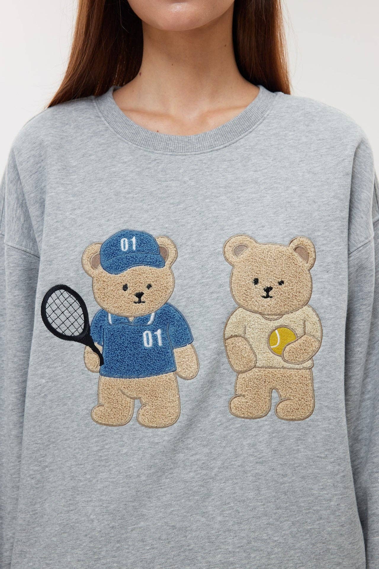Amoo - Amoo Tennis Bear Sweatshirt - Dear John