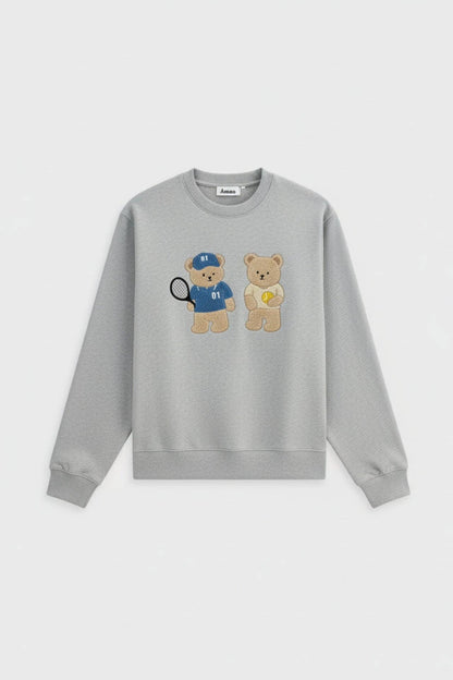 Amoo - Amoo Tennis Bear Sweatshirt - Dear John