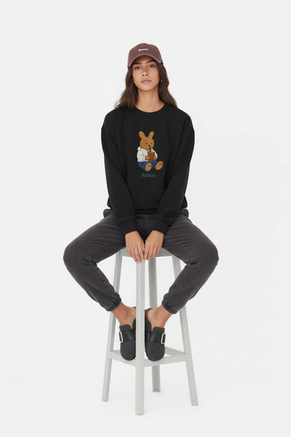 Amoo - Boba Bunny Sweatshirt - Dear John