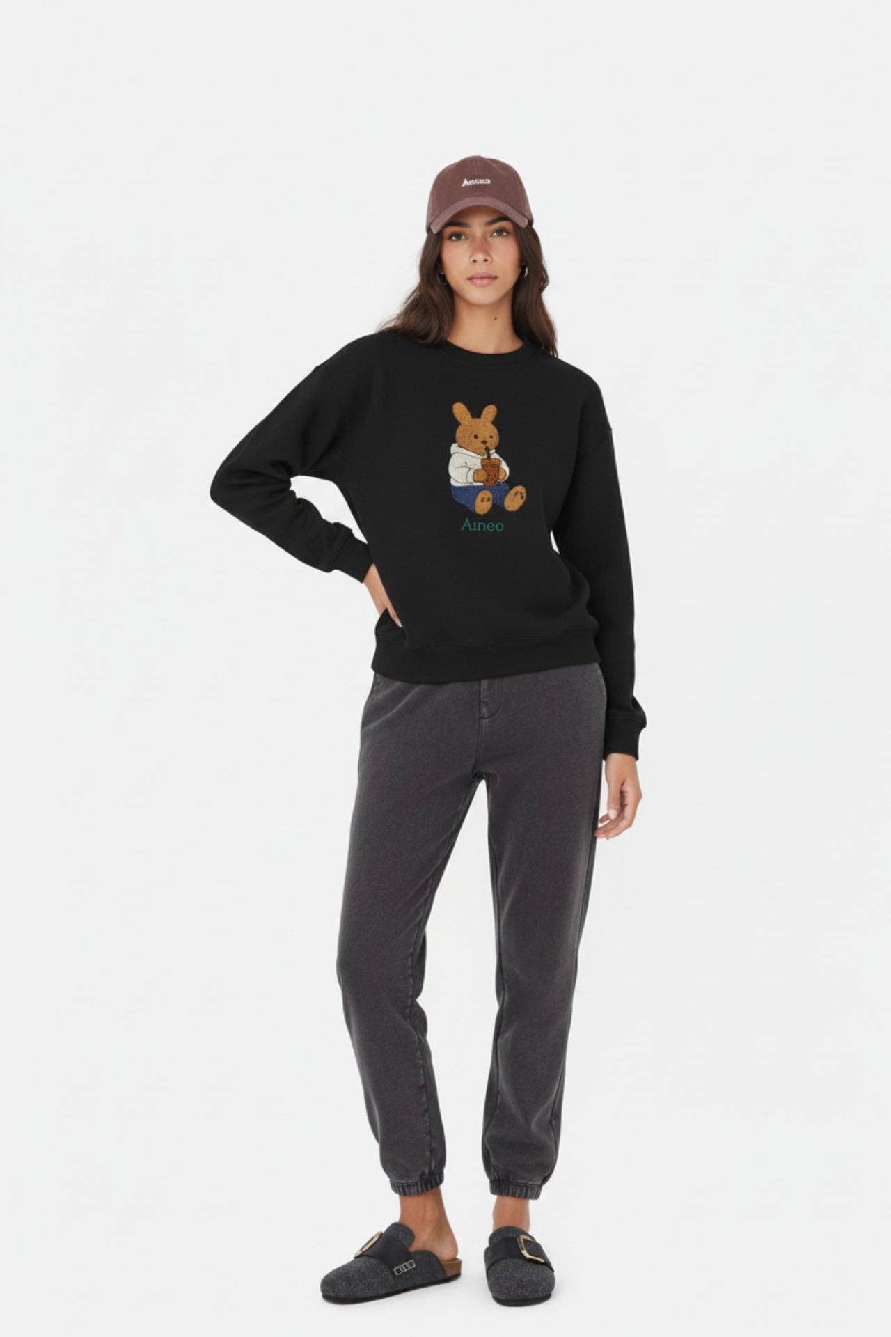 Amoo - Boba Bunny Sweatshirt - Dear John