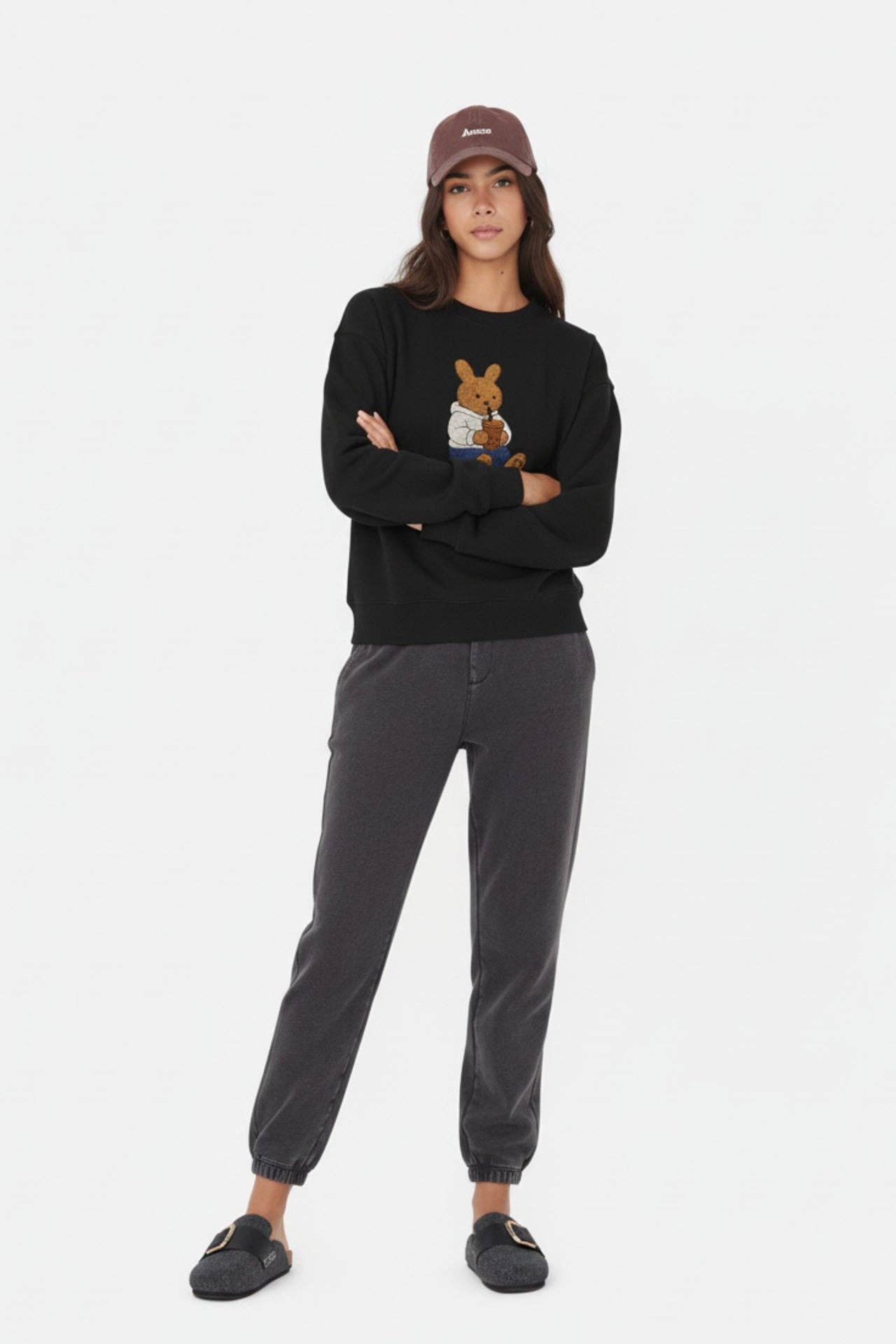 Amoo - Boba Bunny Sweatshirt - Dear John