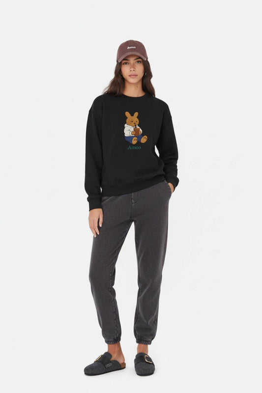 Amoo - Boba Bunny Sweatshirt - Dear John