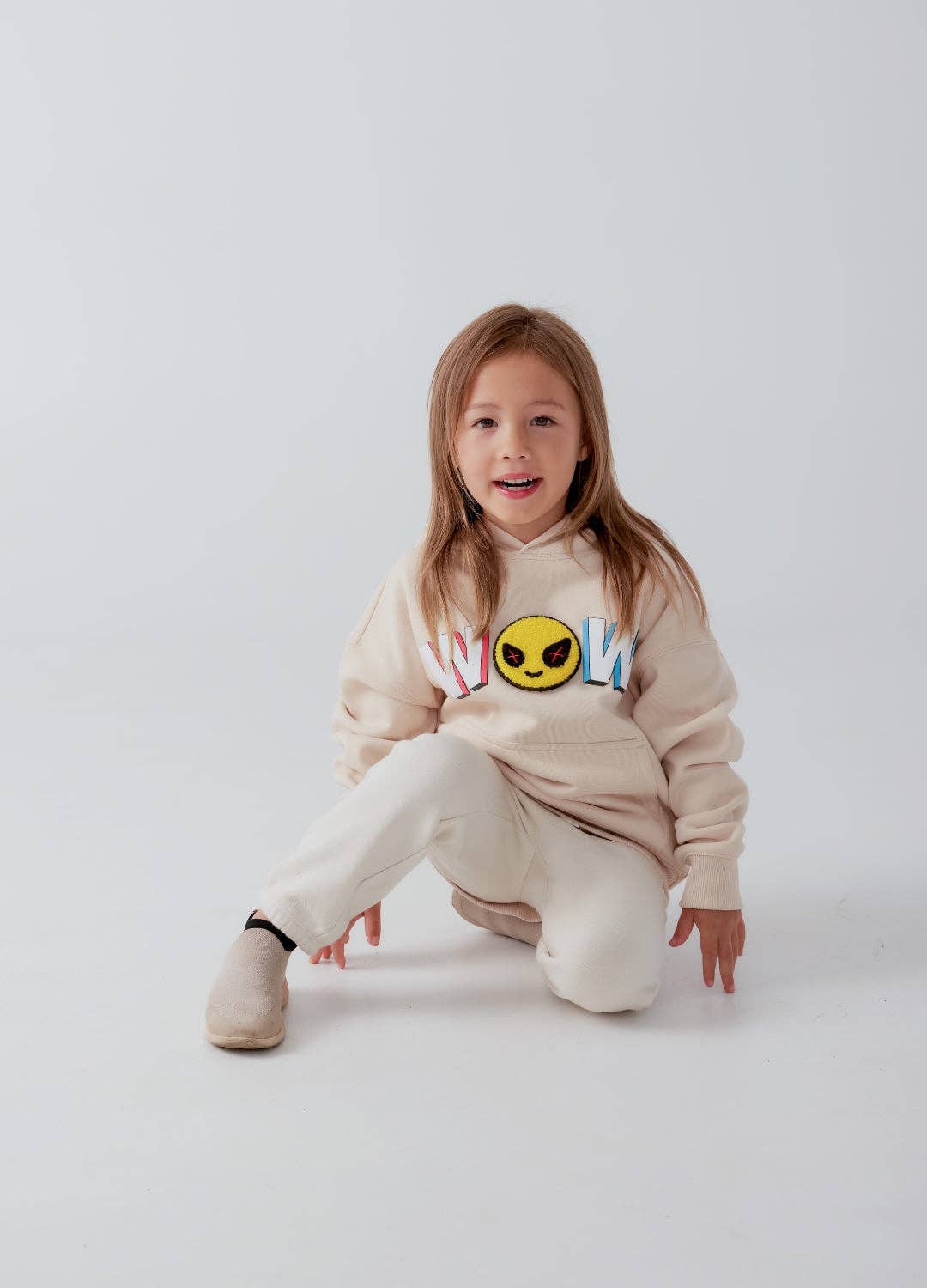 Amoo - Kids WoW "Mood" Emoji Hoodie - Dear John
