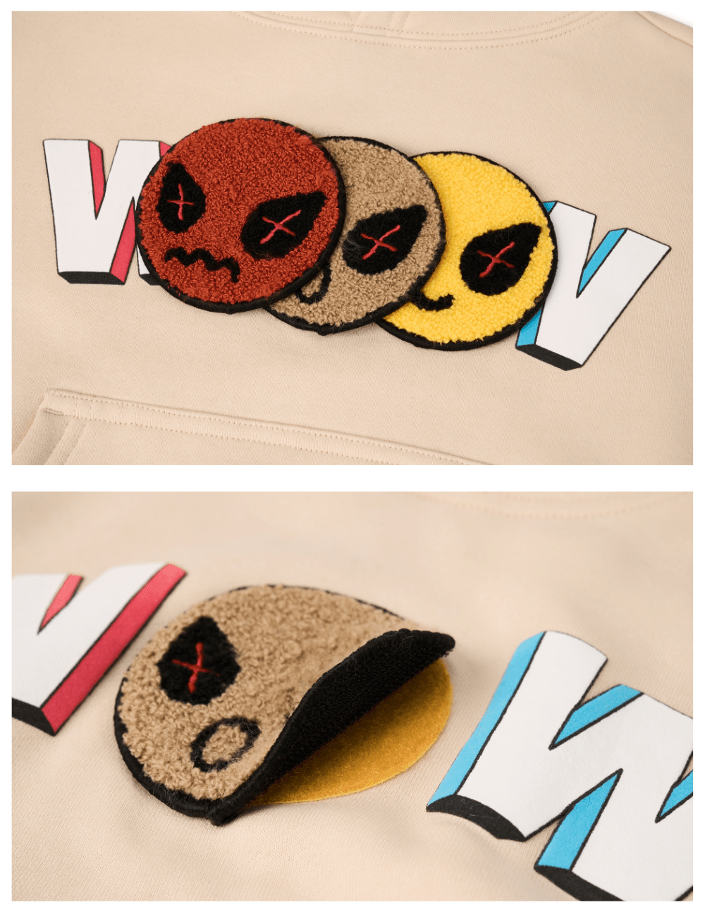 Amoo - Kids WoW "Mood" Emoji Hoodie - Dear John