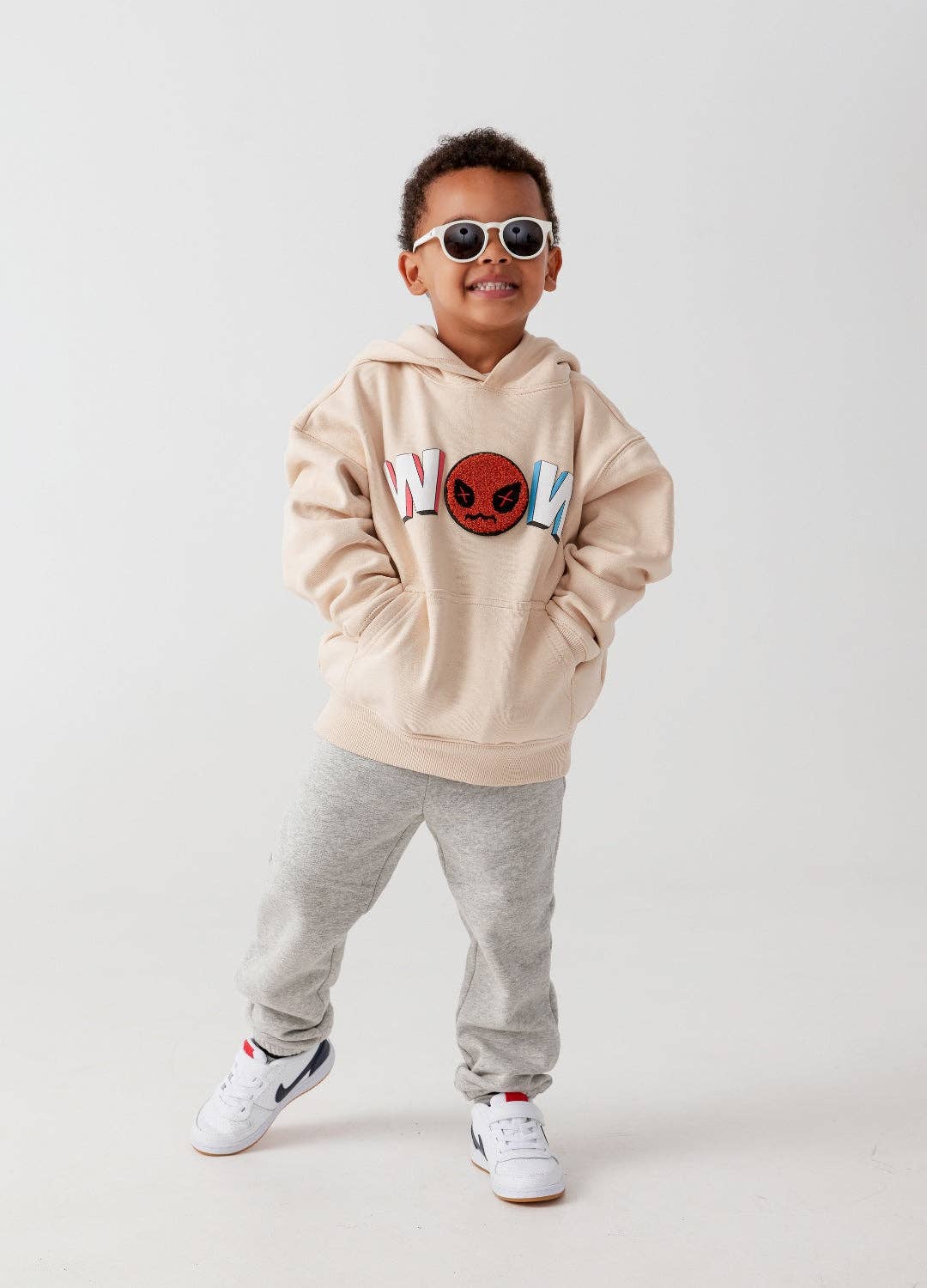 Amoo - Kids WoW "Mood" Emoji Hoodie - Dear John