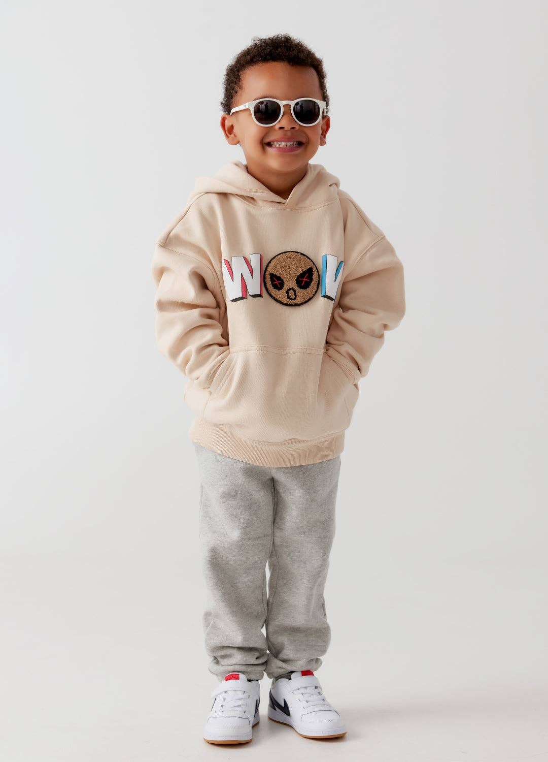 Amoo - Kids WoW "Mood" Emoji Hoodie - Dear John