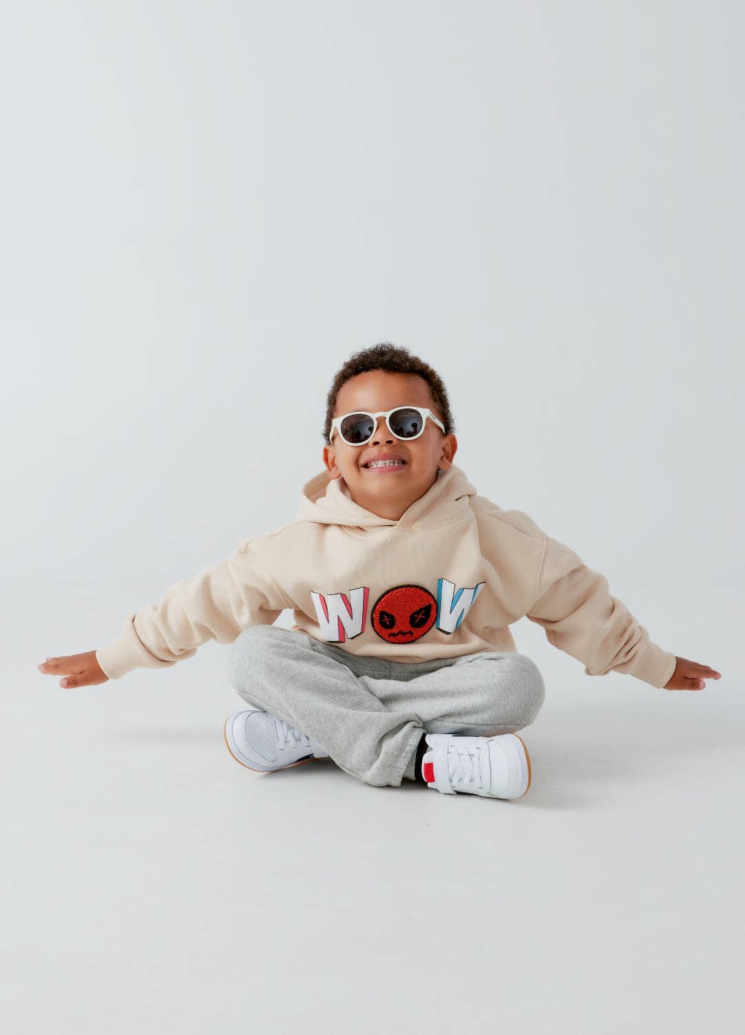 Amoo - Kids WoW "Mood" Emoji Hoodie - Dear John