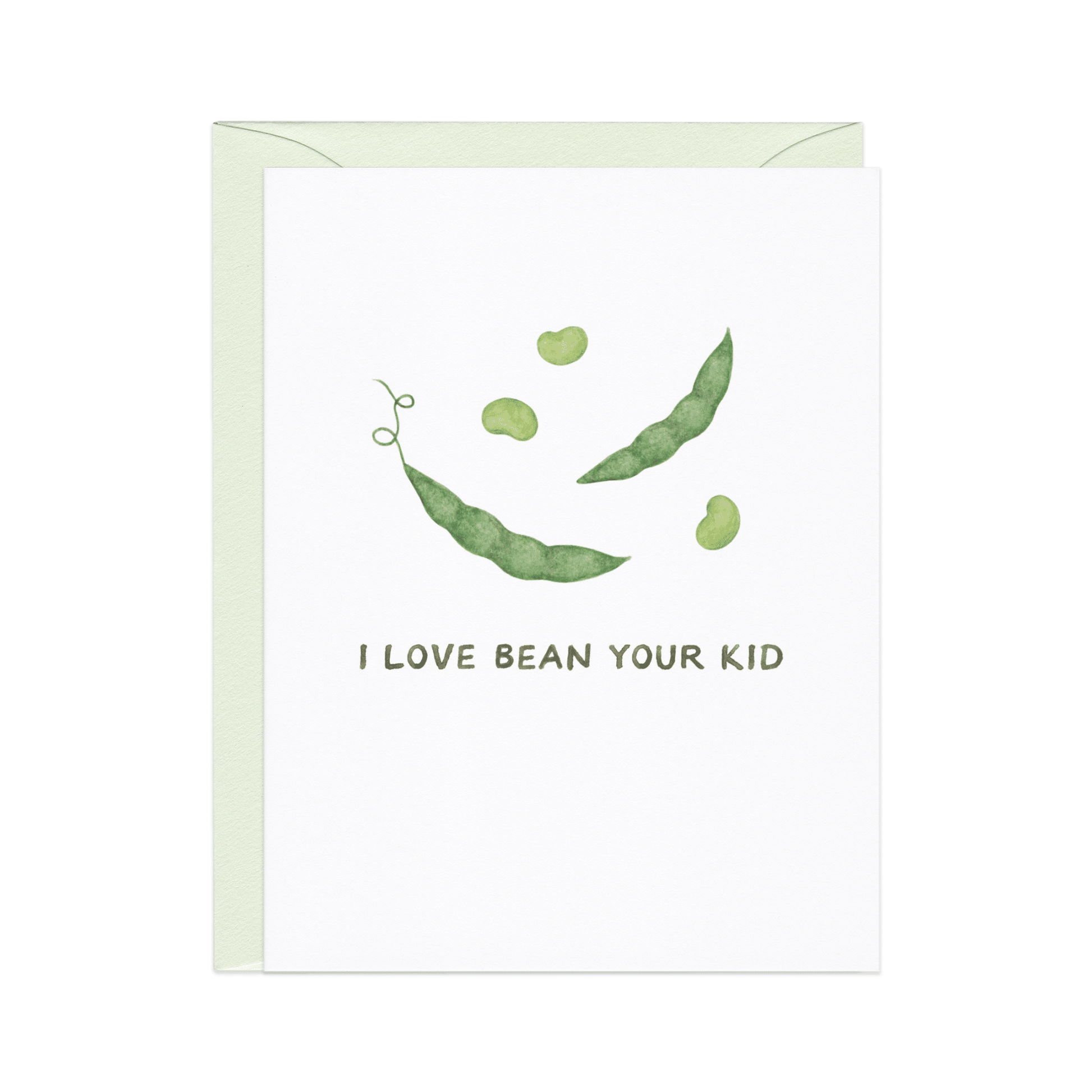Amy Zhang - Bean Your Kid — Food Pun Mother's / Father's Day Card - Dear John