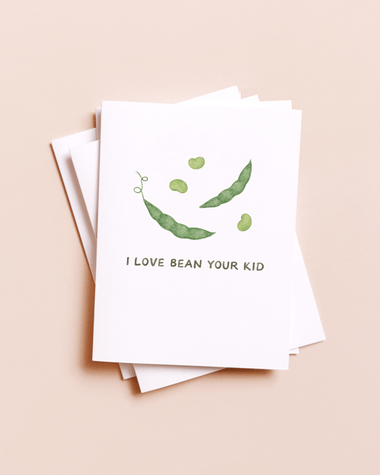 Amy Zhang - Bean Your Kid — Food Pun Mother's / Father's Day Card - Dear John