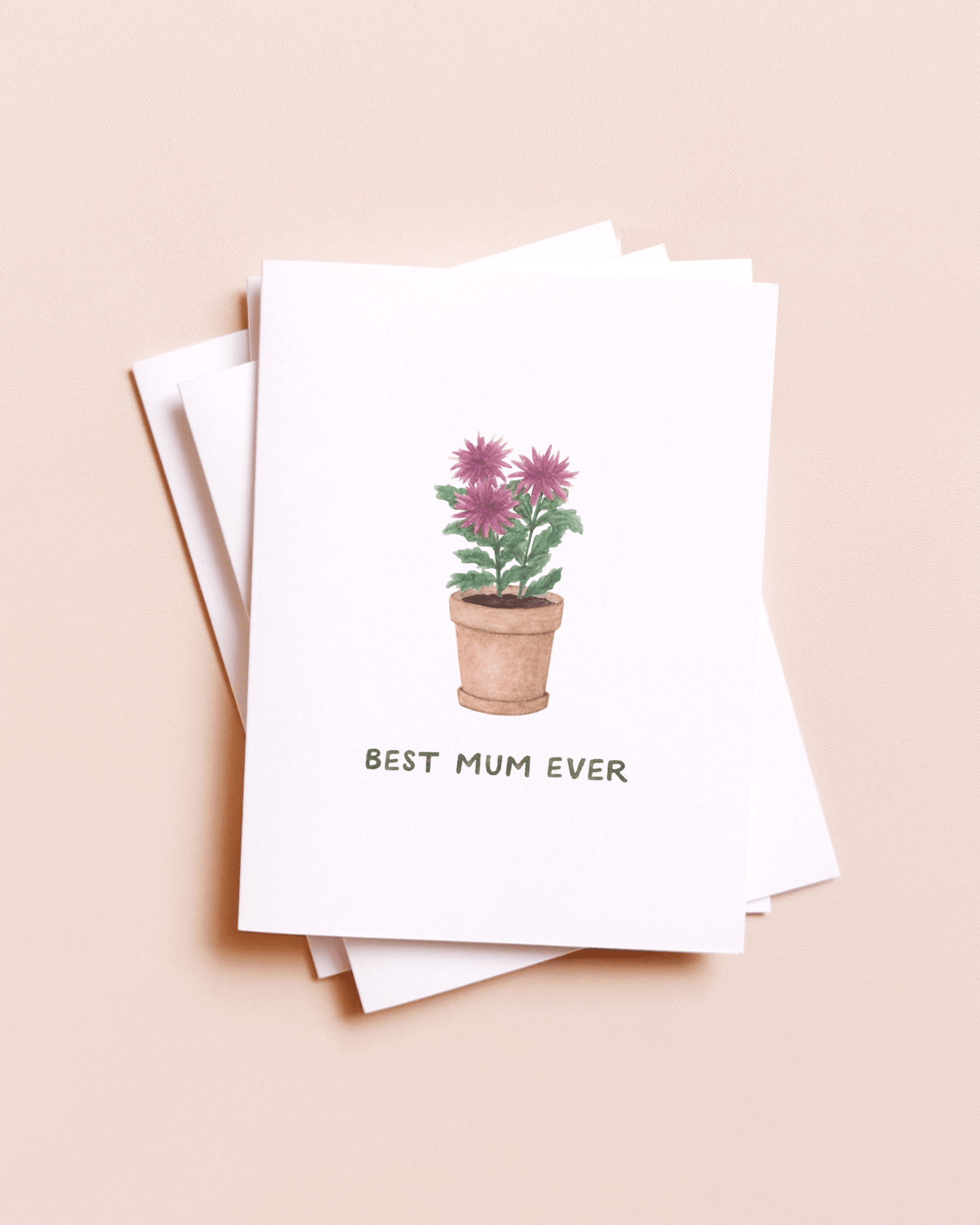 Amy Zhang - Best Mum Best Mom — Plant Pun Mother's Day Card - Dear John