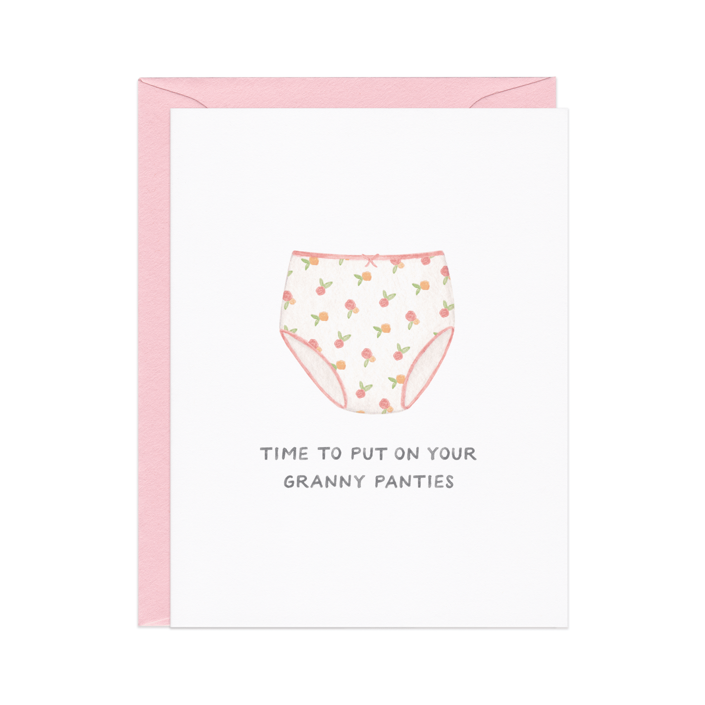 Amy Zhang - Granny Panties — Funny New Grandma Congrats Card - Dear John
