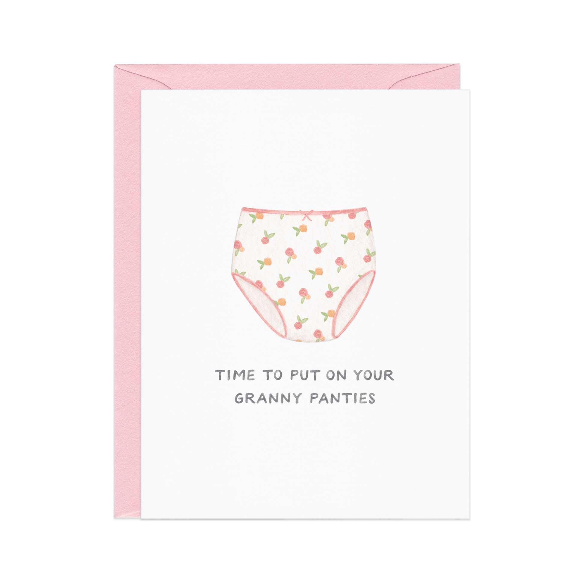 Amy Zhang - Granny Panties — Funny New Grandma Congrats Card - Dear John