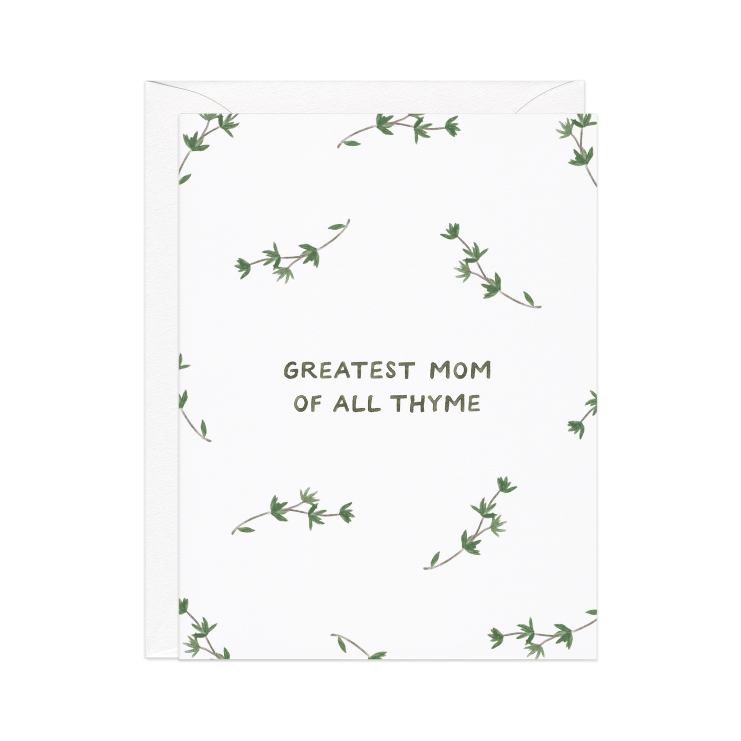 Amy Zhang - Greatest Mom of All Thyme — Food Pun Mother's Day Card - Dear John
