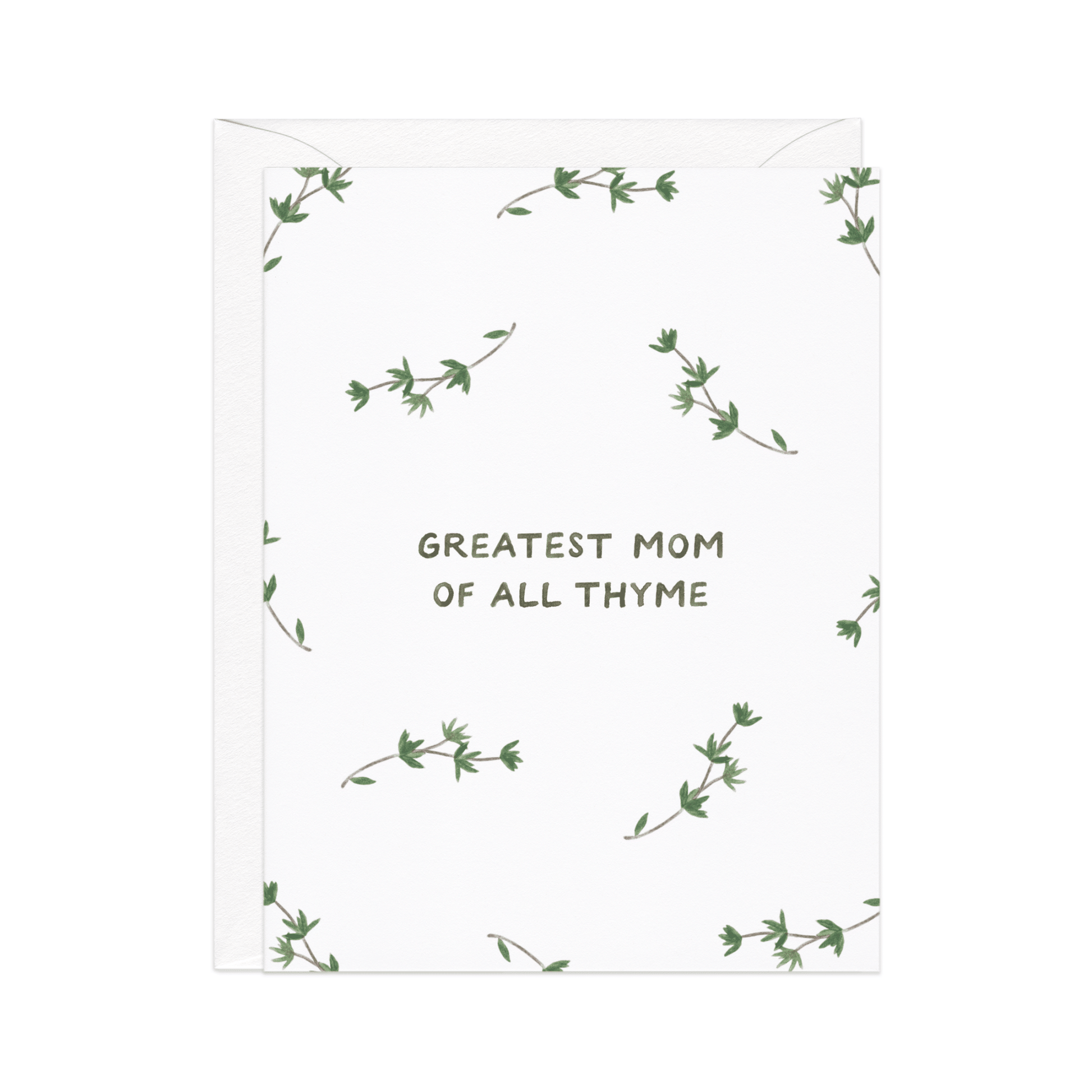 Amy Zhang - Greatest Mom of All Thyme — Food Pun Mother's Day Card - Dear John