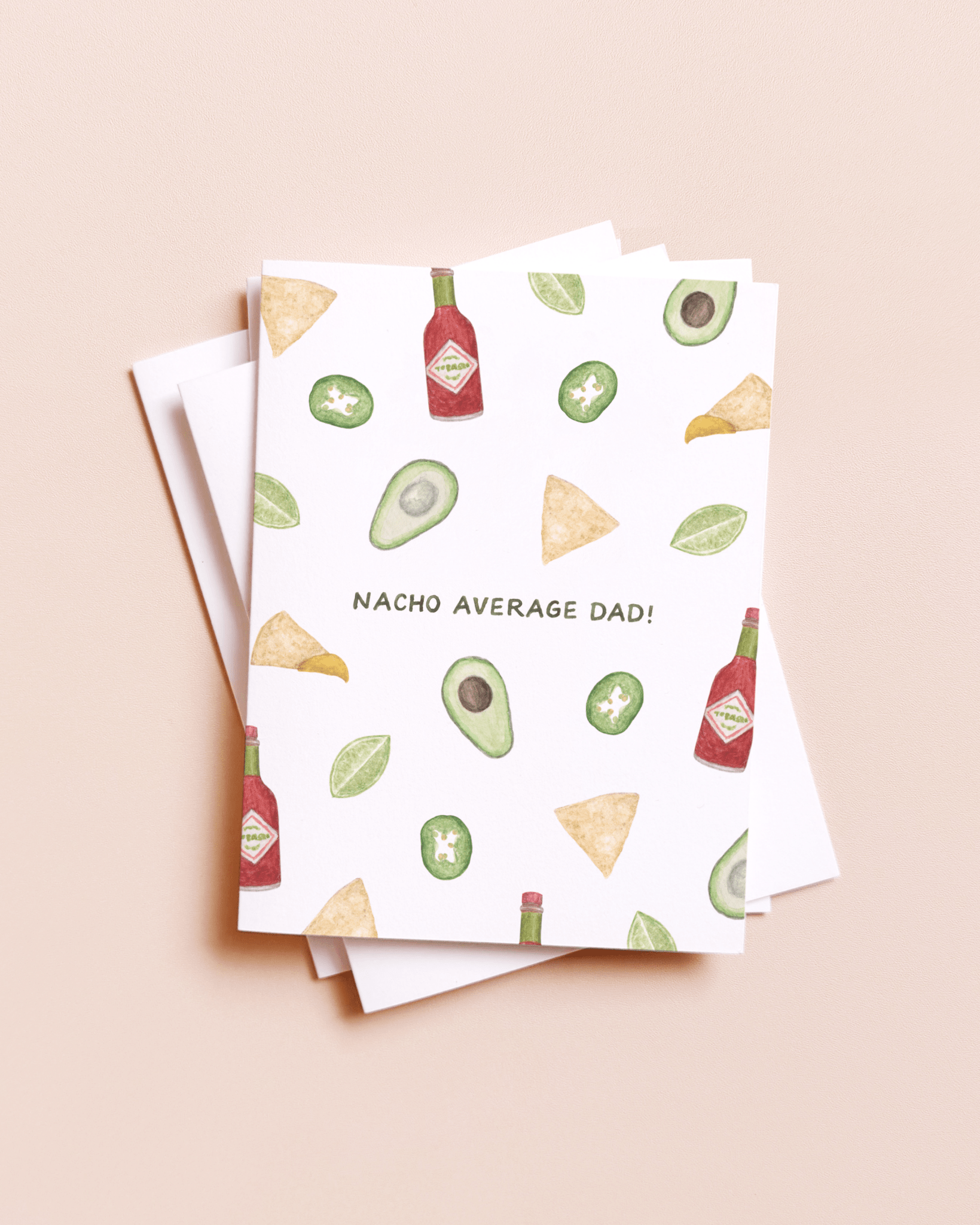 Amy Zhang - Nacho Average Dad — Food Pun Father's Day Card - Dear John