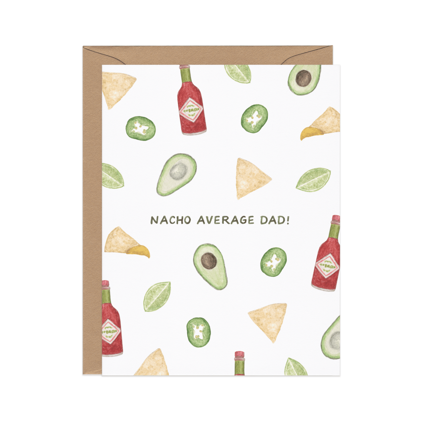 Amy Zhang - Nacho Average Dad — Food Pun Father's Day Card - Dear John