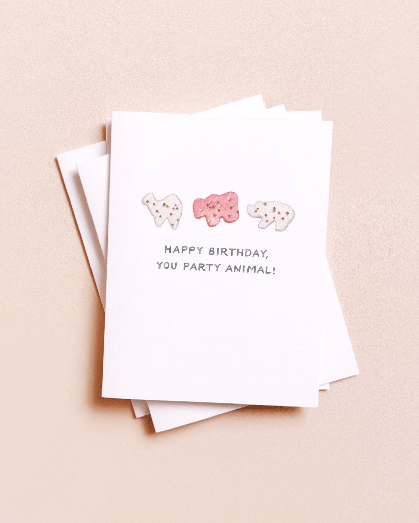 Amy Zhang - Party Animal (Cracker) — Snack Food Pun Birthday Card - Dear John