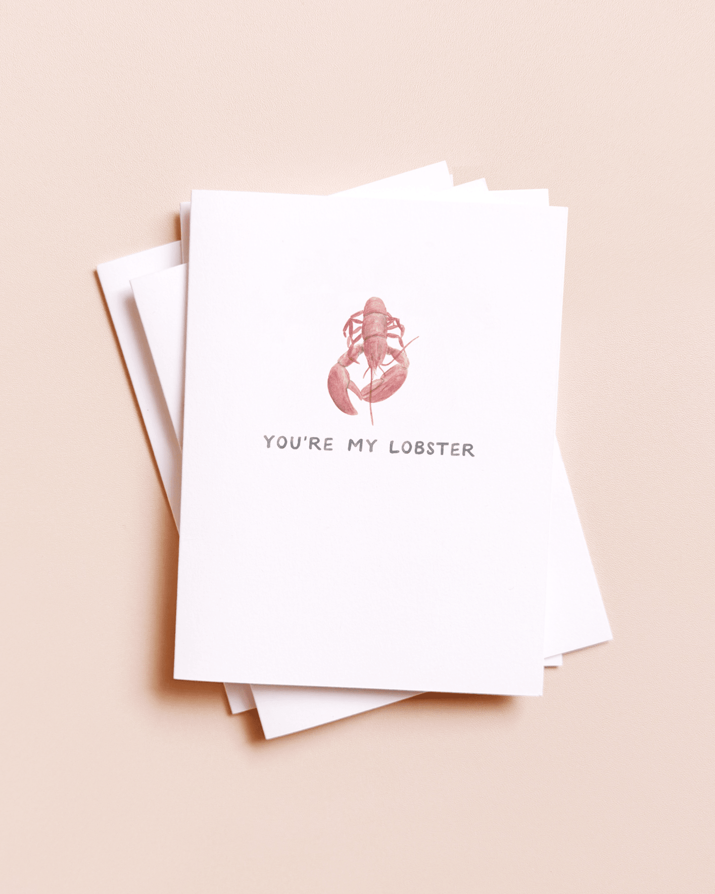 Amy Zhang - You're My Lobster — Friends TV Show Love Card - Dear John