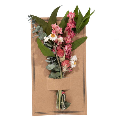 Andaluca - Eucalyptus & Pink Larkspur Mini Bouquet 57 - Dear John