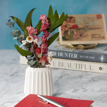 Andaluca - Eucalyptus & Pink Larkspur Mini Bouquet 57 - Dear John