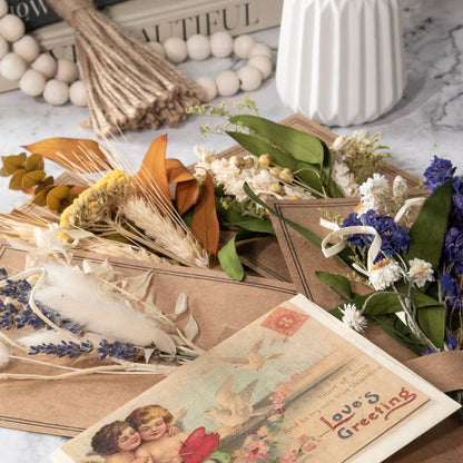 Andaluca - Eucalyptus & Pink Larkspur Mini Bouquet 57 - Dear John