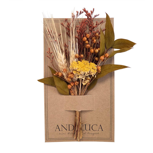 Andaluca - Yarrow & Autumn Foliage Mini Bouquet 268 - Dear John